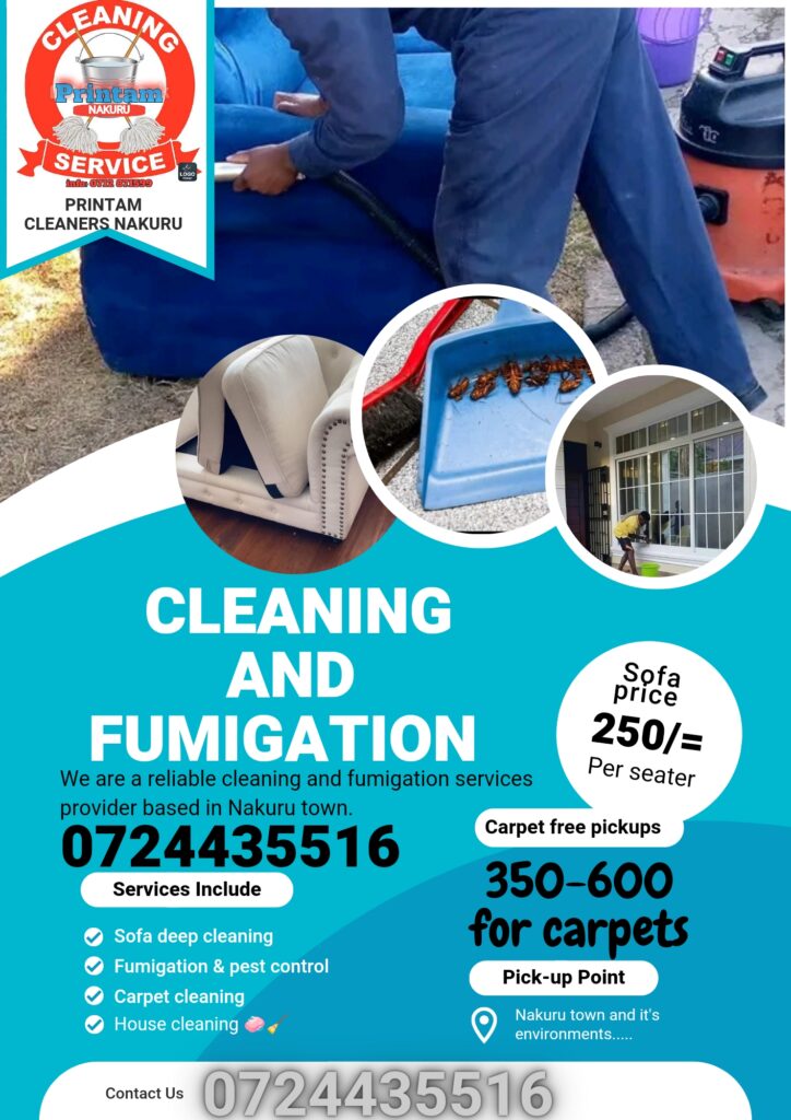 Printam cleaners and fumigation