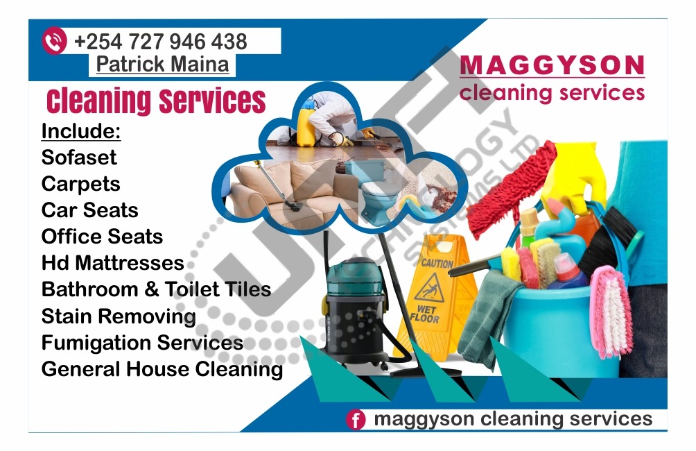 maggyson cleaning services in Mombasa